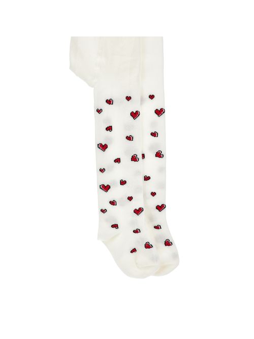 Collant, bambina, in jaquard/cotone caldo. MONNALISA | 39H009 80820143